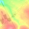 Mappa topografica Cardoso de Almeida, altitudine, rilievo