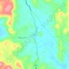 Mappa topografica Mabini, altitudine, rilievo