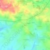 Mappa topografica La Jarrie, altitudine, rilievo