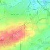 Mappa topografica High Callerton, altitudine, rilievo