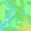 Mappa topografica Дуб желаний, altitudine, rilievo