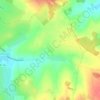 Mappa topografica Bertrou, altitudine, rilievo