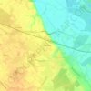 Mappa topografica Croix de Ségaud, altitudine, rilievo