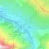 Mappa topografica Le Pied du Col, altitudine, rilievo