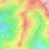 Mappa topografica La Montañeta, altitudine, rilievo