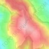Mappa topografica Lomb, altitudine, rilievo