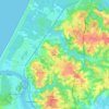 Mappa topografica Tarnos, altitudine, rilievo