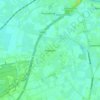 Mappa topografica Herpen, altitudine, rilievo