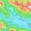Mappa topografica Kötschach, altitudine, rilievo