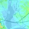 Mappa topografica 东石镇, altitudine, rilievo
