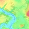 Mappa topografica Praillon, altitudine, rilievo