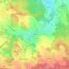 Mappa topografica Sallingstadt, altitudine, rilievo
