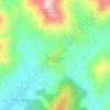 Mappa topografica Turk Mountain, altitudine, rilievo
