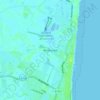 Mappa topografica Winthorpe, altitudine, rilievo