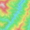Mappa topografica Molino del Pallone, altitudine, rilievo