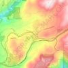 Mappa topografica Alta, altitudine, rilievo