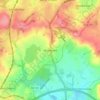 Mappa topografica Hopwood, altitudine, rilievo
