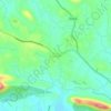 Mappa topografica Mundur, altitudine, rilievo