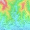 Mappa topografica Filanda Profondo, altitudine, rilievo