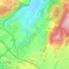 Mappa topografica Ternin, altitudine, rilievo