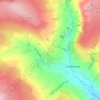 Mappa topografica Middlesmoor, altitudine, rilievo
