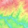 Mappa topografica Le Grand Drablet, altitudine, rilievo