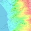 Mappa topografica Ipil, altitudine, rilievo