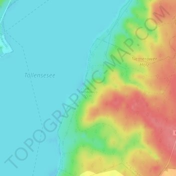 Mappa topografica Chimborazo, altitudine, rilievo