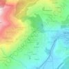 Mappa topografica El Maâdi, altitudine, rilievo