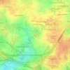 Mappa topografica Le Courtil Bretel, altitudine, rilievo