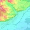 Mappa topografica Weinberg, altitudine, rilievo