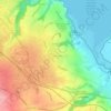 Mappa topografica La Roche Durand, altitudine, rilievo
