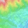 Mappa topografica Sciarborasca, altitudine, rilievo