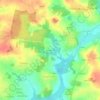 Mappa topografica Noë Mesnais, altitudine, rilievo