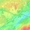 Mappa topografica Braehead Farm, altitudine, rilievo