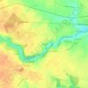 Mappa topografica Sauvigny, altitudine, rilievo