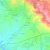 Mappa topografica La Déliandière, altitudine, rilievo