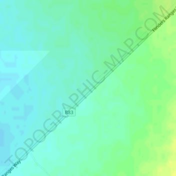 Mappa topografica Boolcunda East, altitudine, rilievo