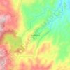 Mappa topografica Angostura, altitudine, rilievo