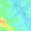 Mappa topografica Les Loges, altitudine, rilievo