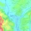 Mappa topografica Kerostin, altitudine, rilievo