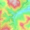 Mappa topografica La Rivière, altitudine, rilievo