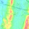 Mappa topografica Boynton, altitudine, rilievo