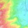 Mappa topografica Les Chatards, altitudine, rilievo