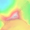 Mappa topografica Indrasan, altitudine, rilievo