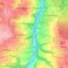 Mappa topografica Le Pont de Brie, altitudine, rilievo