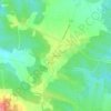 Mappa topografica Vendras, altitudine, rilievo