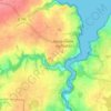 Mappa topografica Saint-Éniguet, altitudine, rilievo