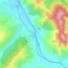 Mappa topografica Borla, altitudine, rilievo