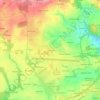 Mappa topografica Le Cosquer, altitudine, rilievo